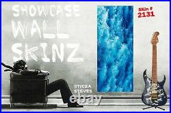 Showcase Skins Removable Wall Skinz Décor Display Panes-Atlantic Turbulence 2130