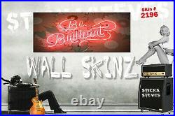Showcase Skins Removable Wall Skinz Guitar Display-Be Brilliant 2196