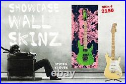 Showcase Skins Removable Wall Skinz Guitar Display RaspberryBlueberry Swirl 2150
