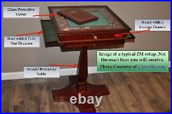 Showcase Stand for Franklin Mint Monopoly Game Pedestal/Display Only Pickup/Ship