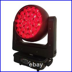 Super bright 37x25W led zoom wash beam 3in1 led moving stage show tv light +case