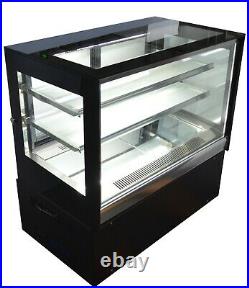 TECHTONGDA Countertop Refrigerated Cake Showcase Display Cabinet 220V 300W