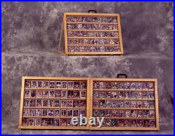 Table Top Card Display Case / Trade Show Case / 1/2 / Full Portable Table Top