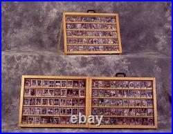 Table Top Card Display Case / Trade Show Case / 1/2 / Full Portable Table Top