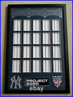 Topps Project 2020 Mattingly Yankee Facade 20 Card Display/ Showcase Your Set