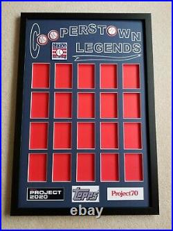 Topps Project 2020/ Project 70 Card Display. Showcase Your Favorites