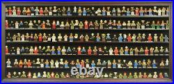 Toy Minifigures Miniatures Solid Wood Display Case Wallmount showcase