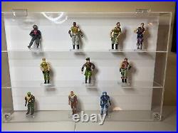 Used Collectors Showcase for GI Joe's ARAH DISPLAY CASE ONLY, Good Condition