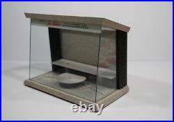 Vintage 1960's Store Display Shaving Case Showcase Counter Top General Store