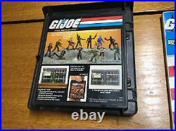 Vintage GI Joe Lot 1982 1985 Snake Eyes Figure Full Filecards Display Case Show