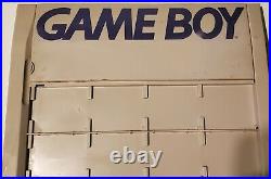 Vintage Gameboy ASCIISystem Showcase DMG Pocket Game Display Case Collector Item