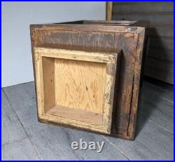 Vintage Wood & Glass Store Counter Display Case/Box Showcase Cabinet Vitrine