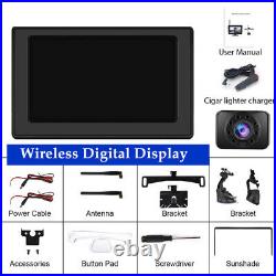 Wireless Digital Display 4.3 Monitor Car SUV Rear View Backup Reverse Camera×1