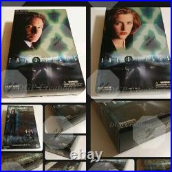 X-Files Fox Mulder & Scully DISPLAY CASE 12 inch Figures Boxed Slideshow x-files